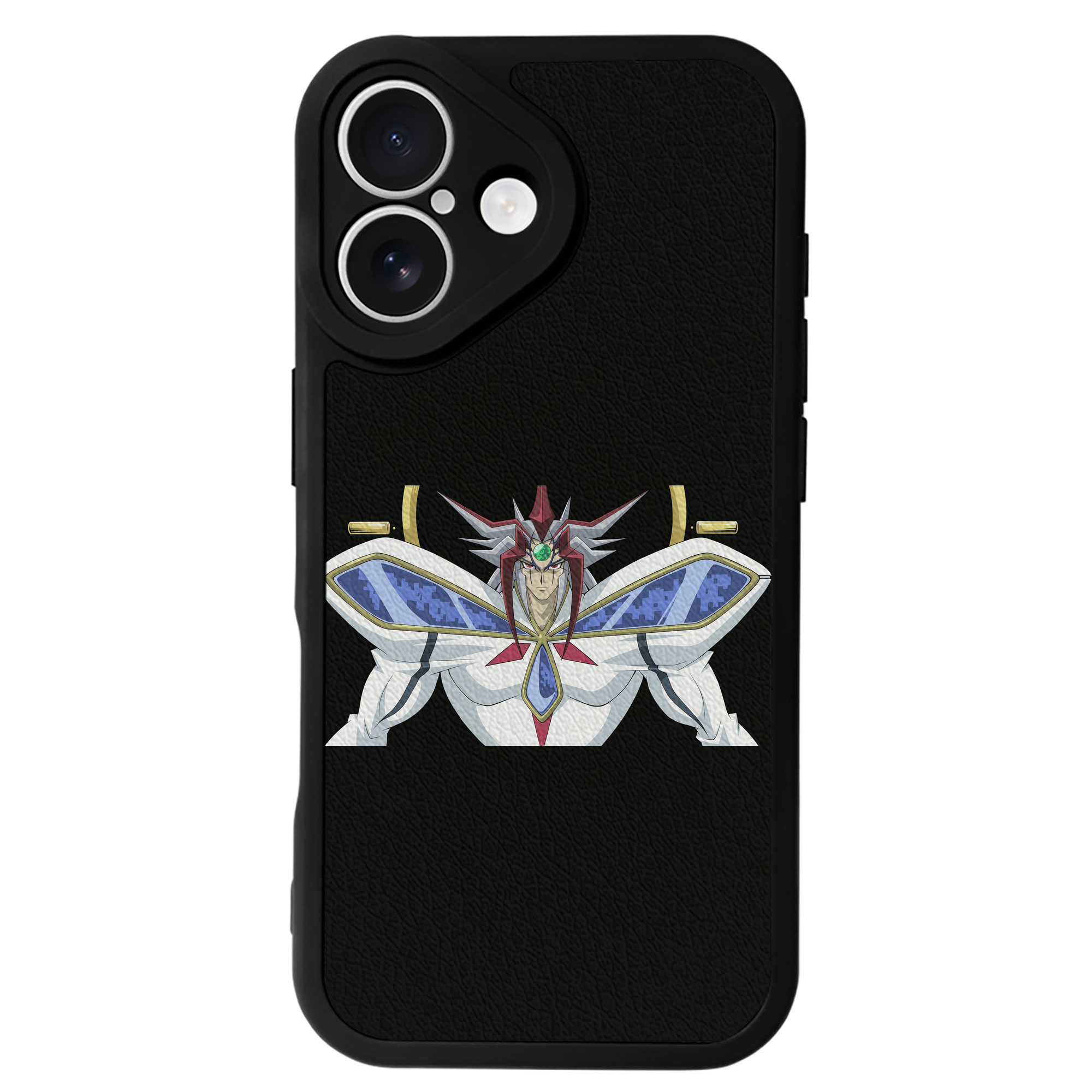 遊☆戯☆王 Yu-Gi-Oh! 【iPhone 16シリーズ対応】シリコンスマホケース（レザー調） 材質：シリコン